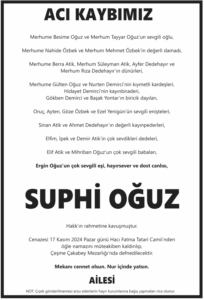 Sabah gazetesi vefat ilanı