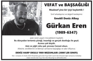 Sabah Gazetesi Ölüm İlanı